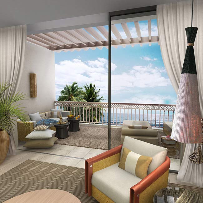 Sea View Luxury Bedroom Design