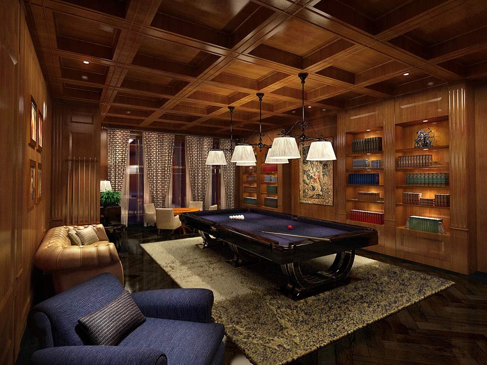 Billiards Room Design