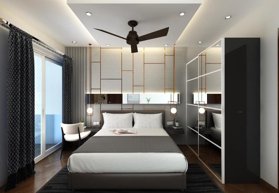 Luxurious Bedroom Design by Designers Gang