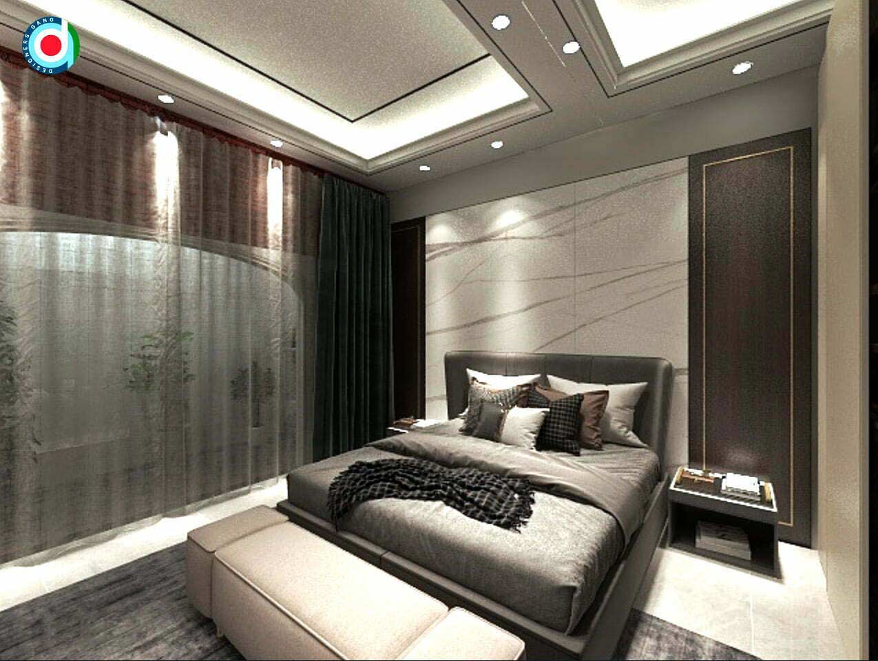 Designer Bed Design by DesignersGroup