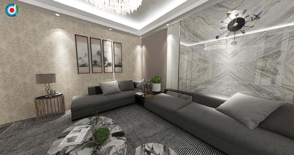 Living Room Design by DesignersGroup